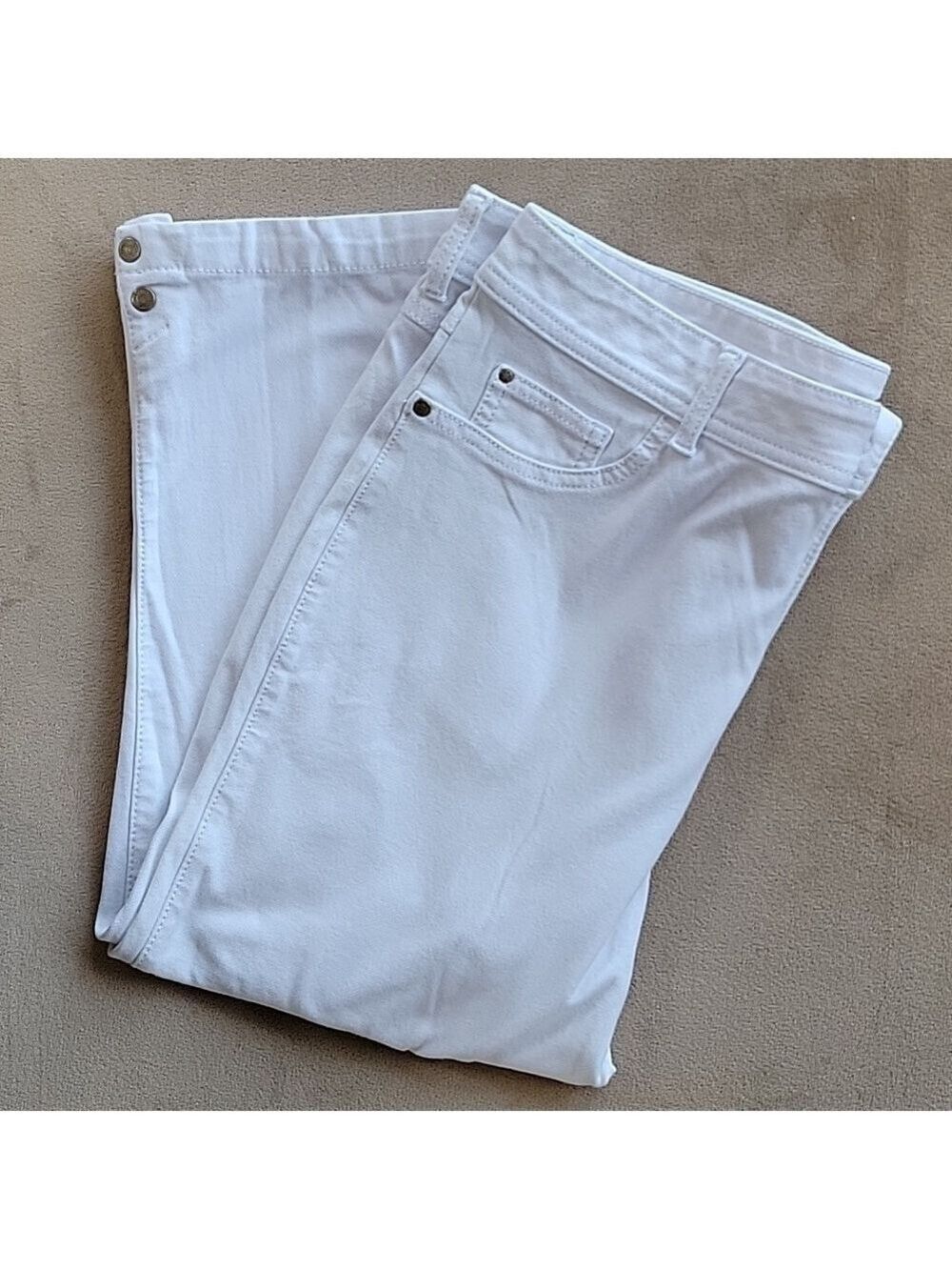 Gloria Vanderbilt All Around Slimming Effect Capri Jeans Size 16 EUC - Picture 2 of 14
